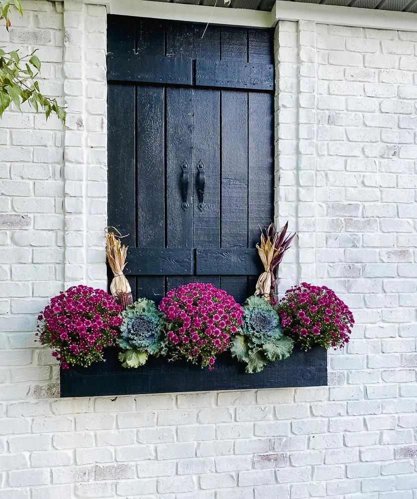 flower box for curb appeal ideas