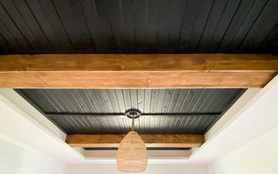Easy How to Build and Attach DIY Ceiling Beams