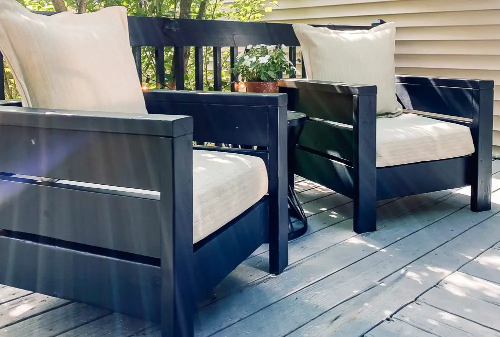 Modern Outdoor Chairs-Easy to Build and Affordable