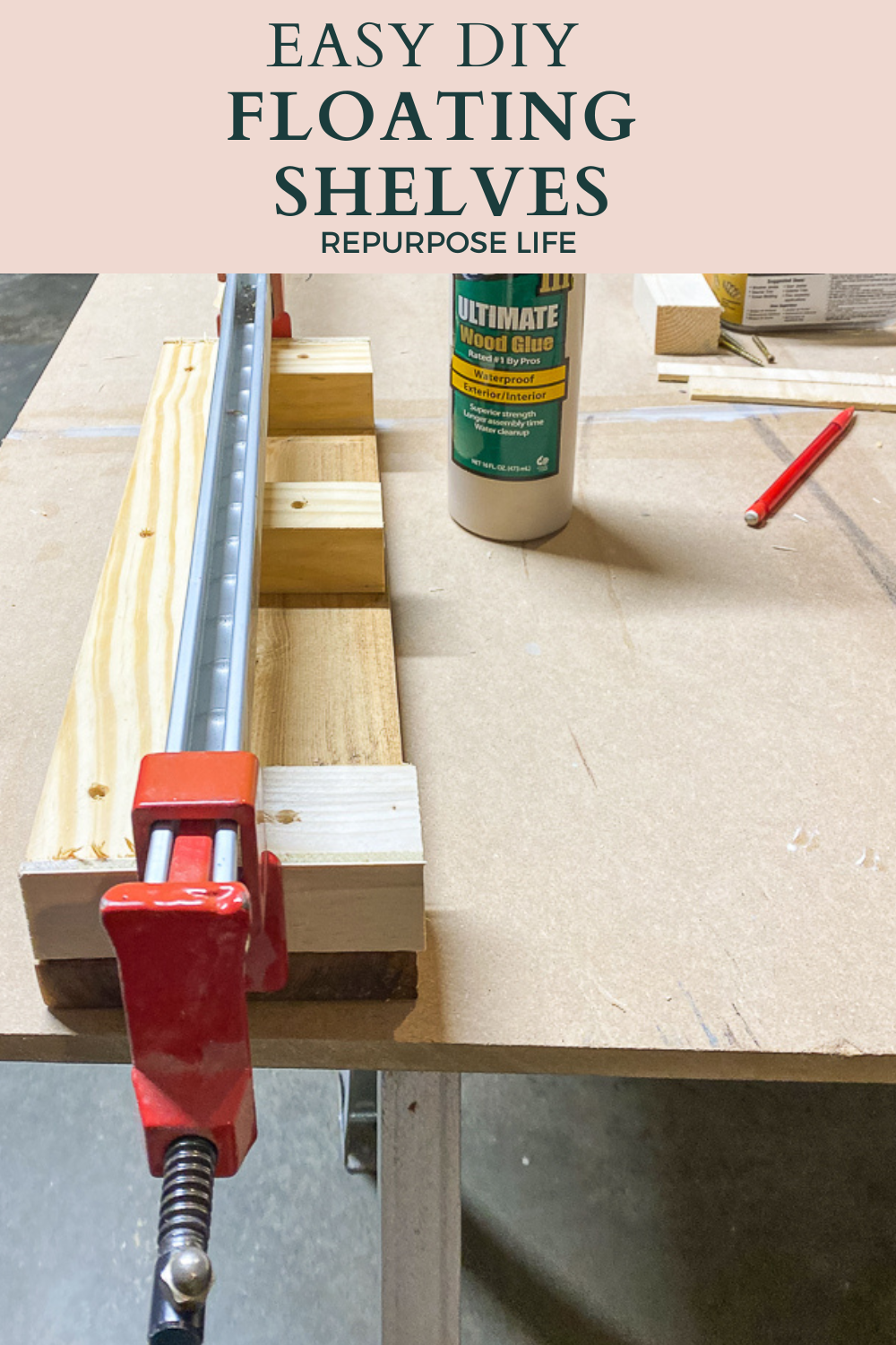 Build Easy DIY Floating Shelves Fast and Cheap - Design to Build