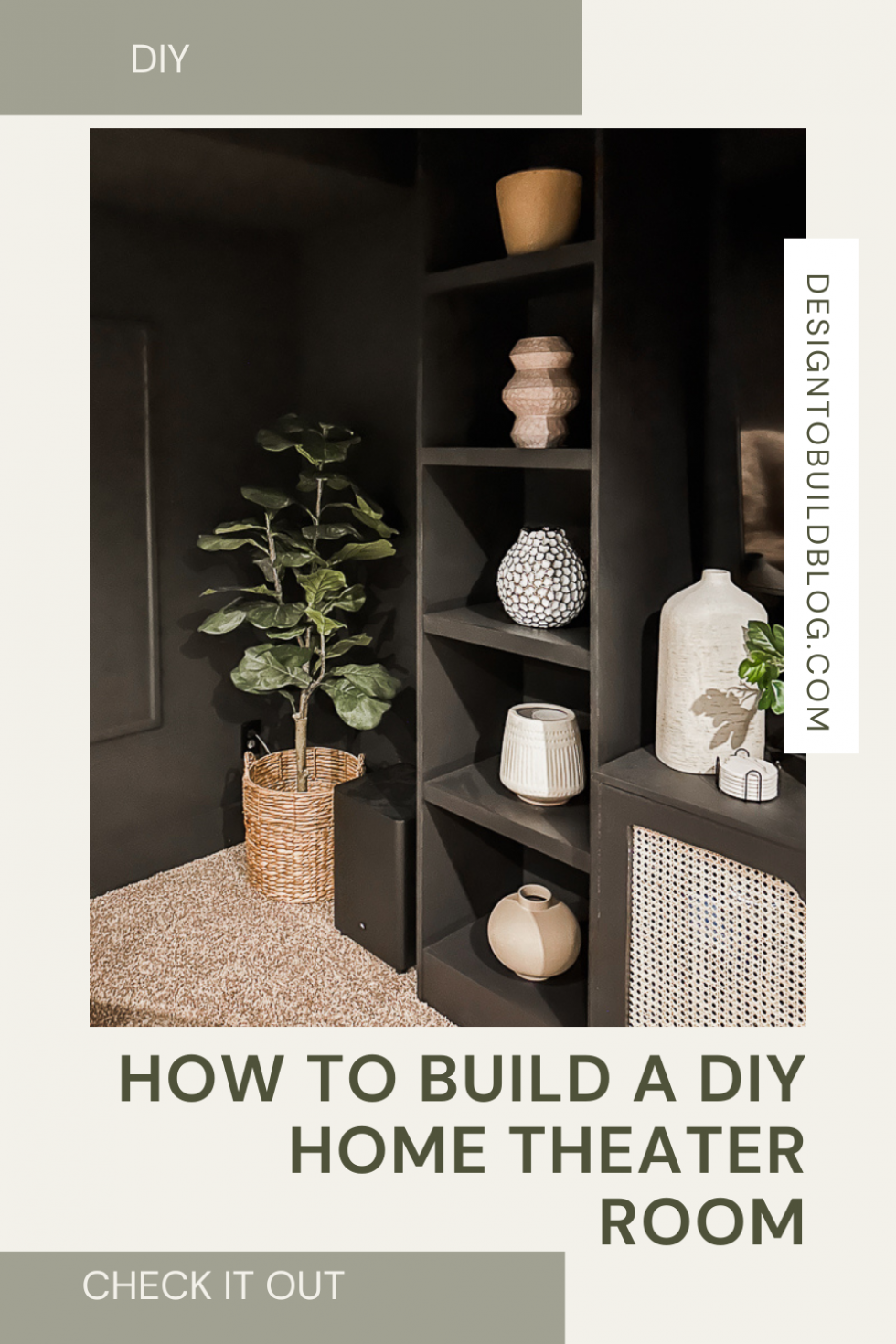 Easy How to Build a DIY Home Theater Room - Design to Build