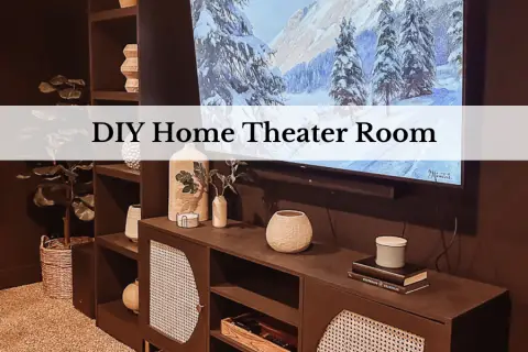 Easy How to Build a DIY Home Theater Room - Design to Build