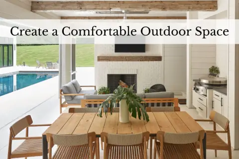 Ideas for How to Create a Comfortable Outdoor Living Space - Design to ...