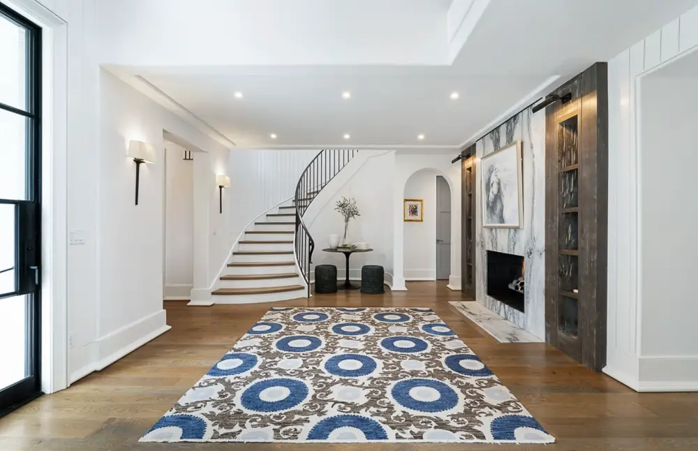 Large statement rug for reasons your home doesn't feel cohesive post.