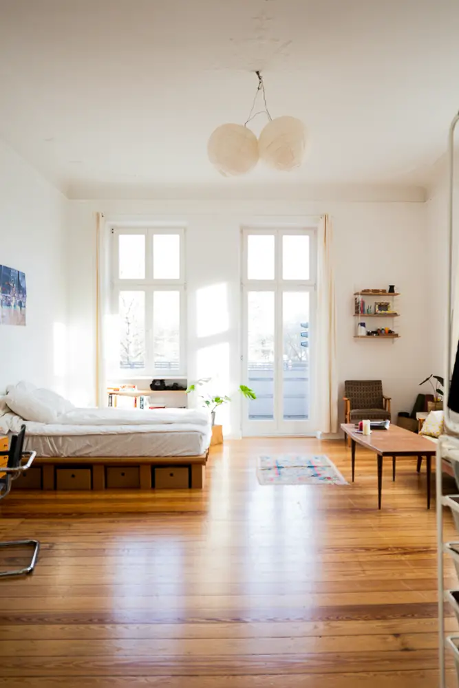 Curtains flanking both sides of a window for the right way to hang curtains.