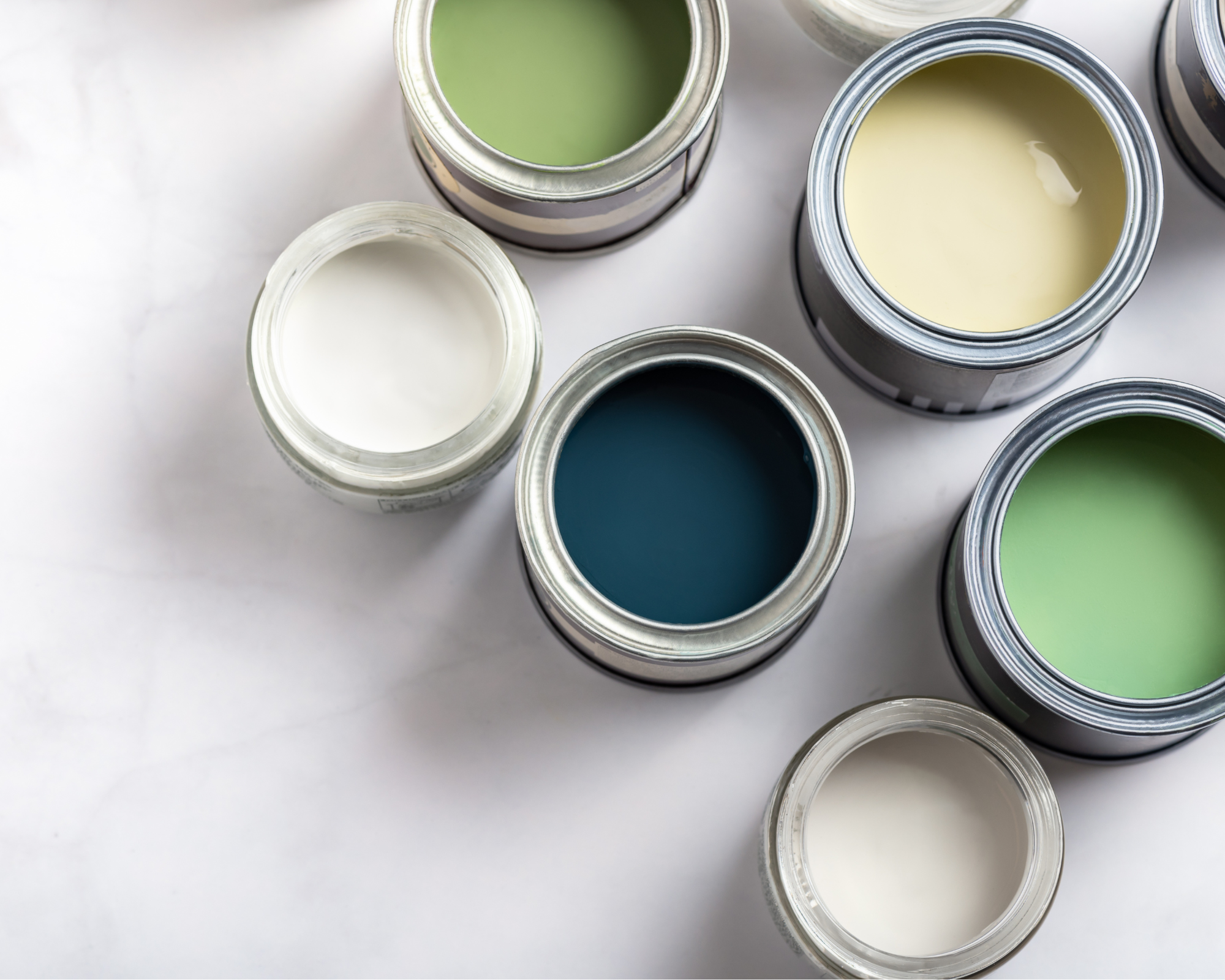 Cans of paint
