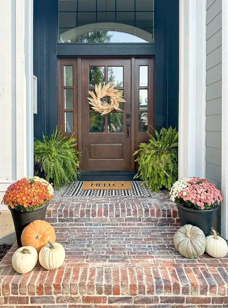 Fall Home Tour: Adding Warmth and Color to My Outdoor Space - Design to ...